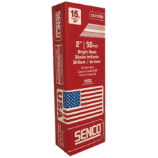 SENCO 15 Ga X  2" BRIGHT FINISH NAIL  ** CALL STORE FOR AVAILABILITY AND TO PLACE ORDER **